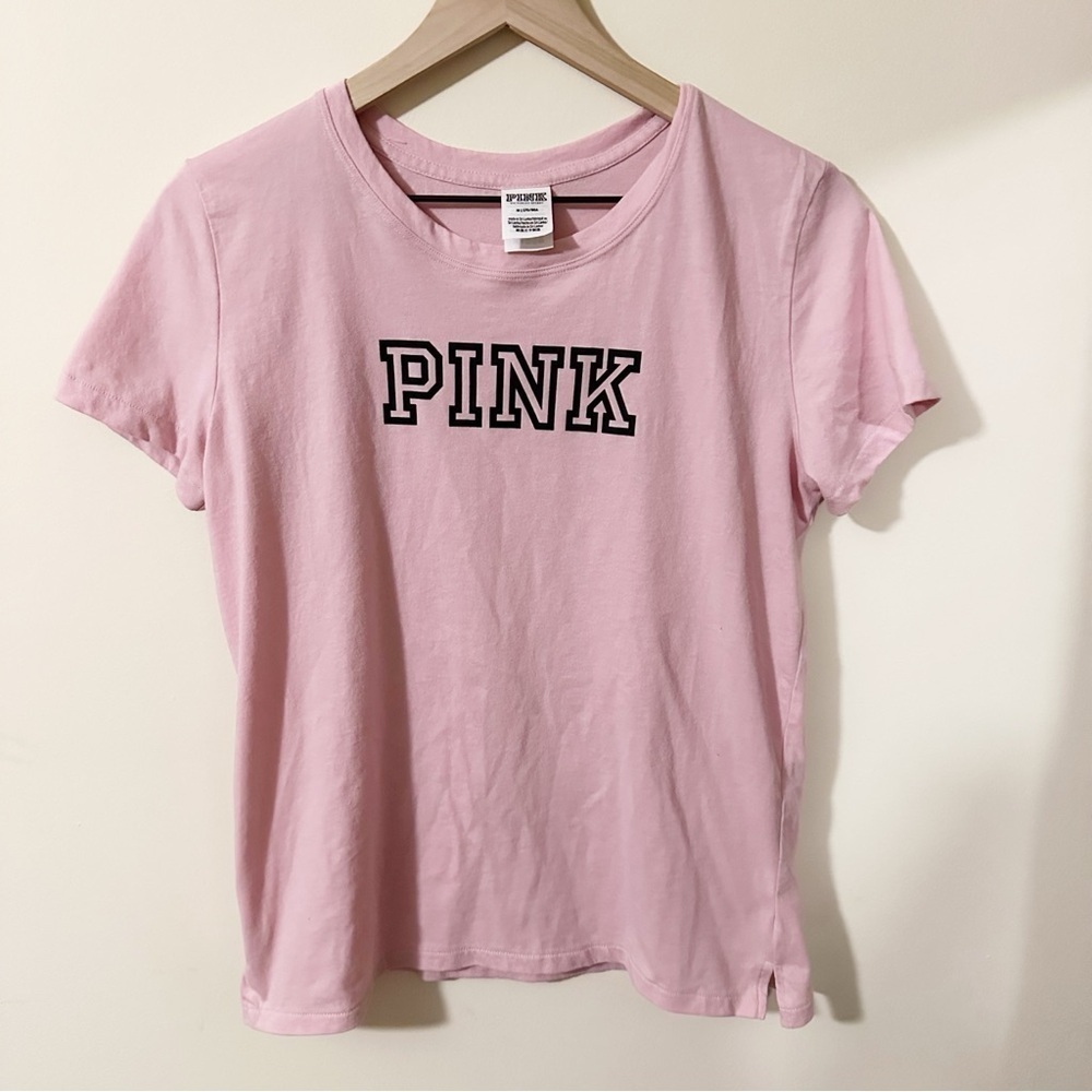 Victorias Secret PINK Short Sleeve Shirt Size Medium